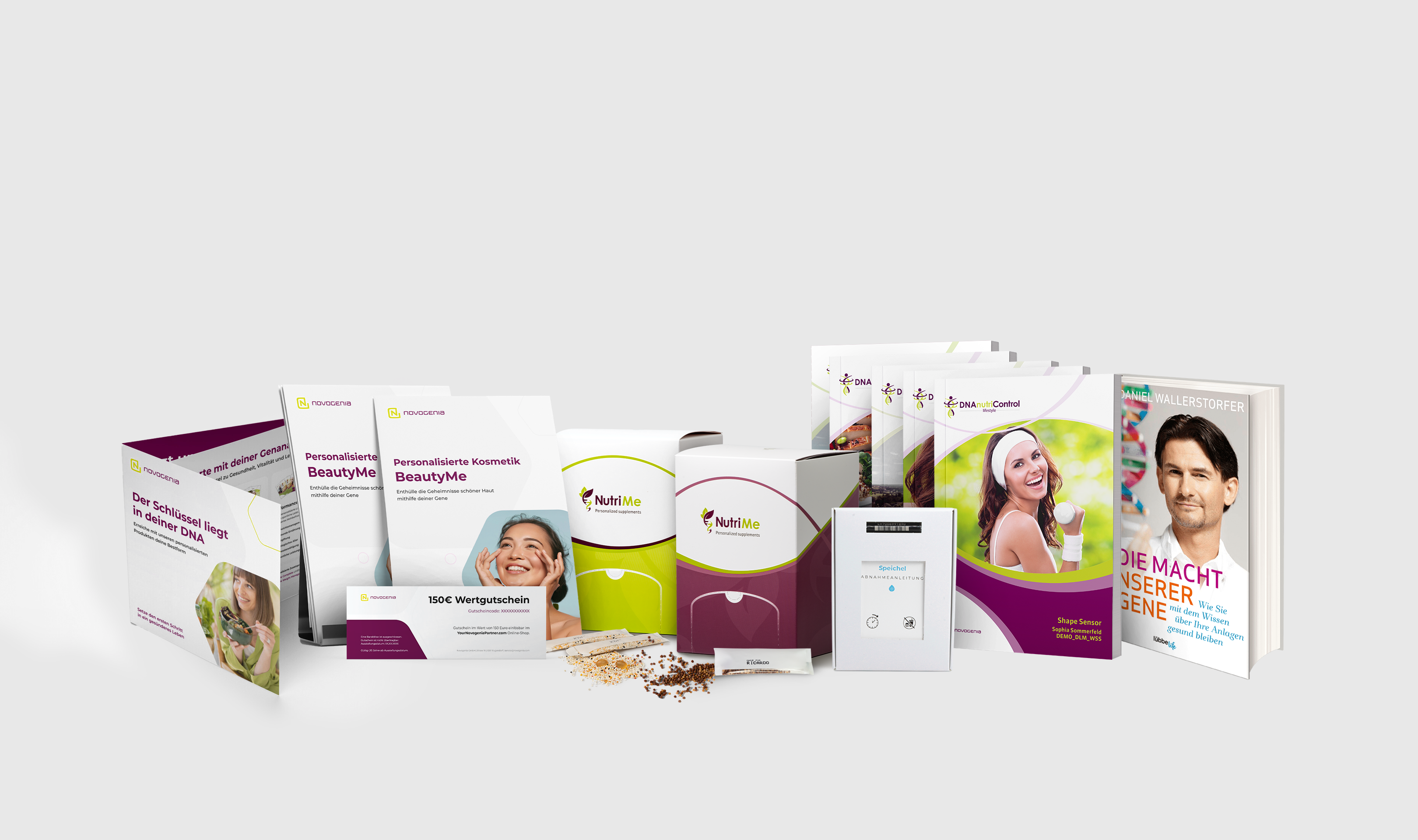 Novogenia Partnermaterialien