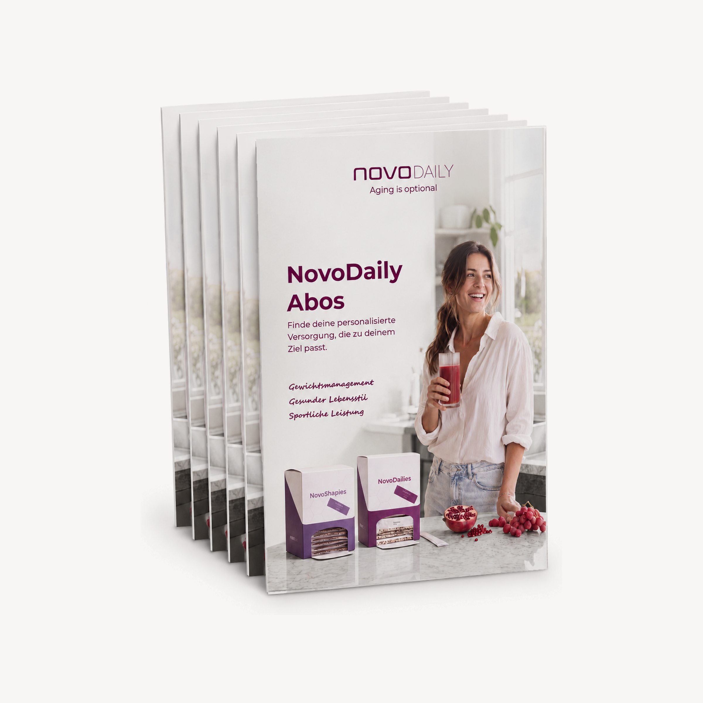 NovoDaily Abos Info-Flyer