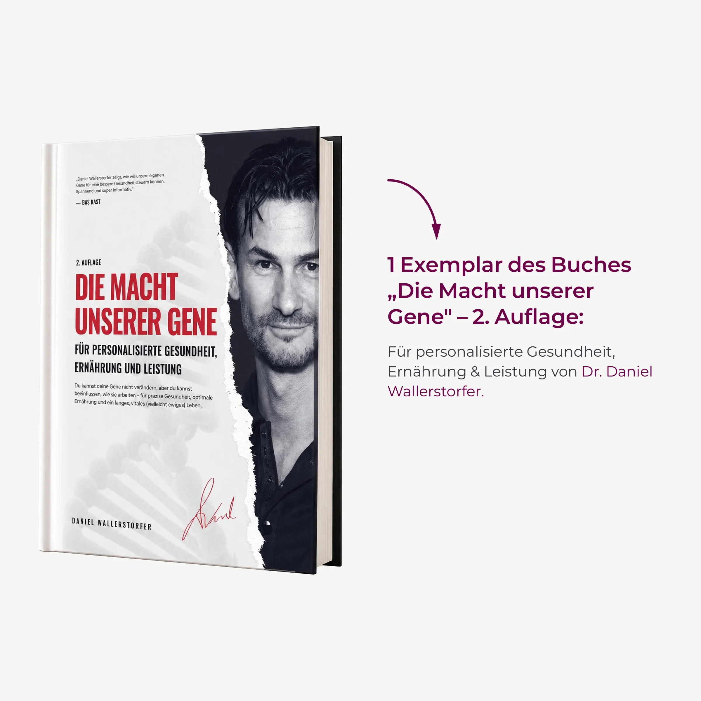 1 Buch „Die Macht unserer Gene“, 2. Auflage